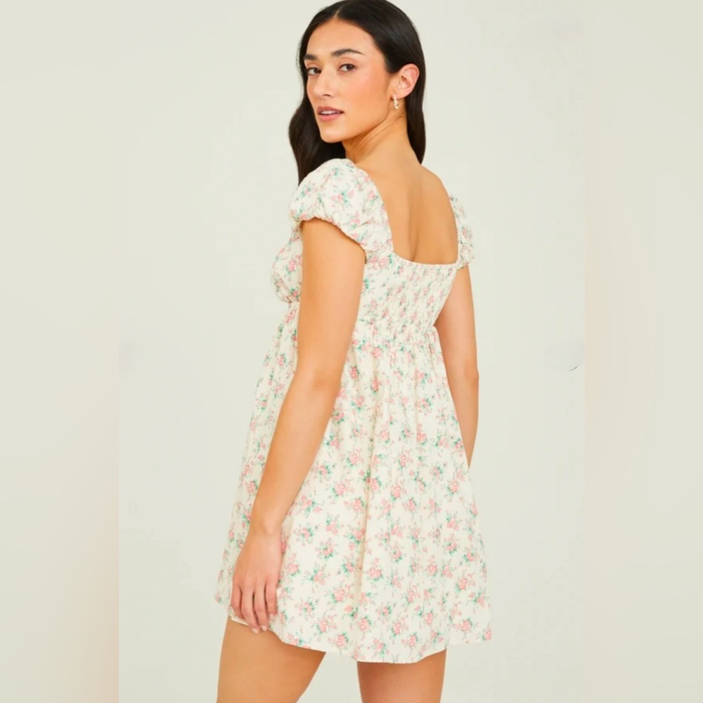 NWT Altar’d State Everlee Floral Bow Dress - Picture 5 of 6